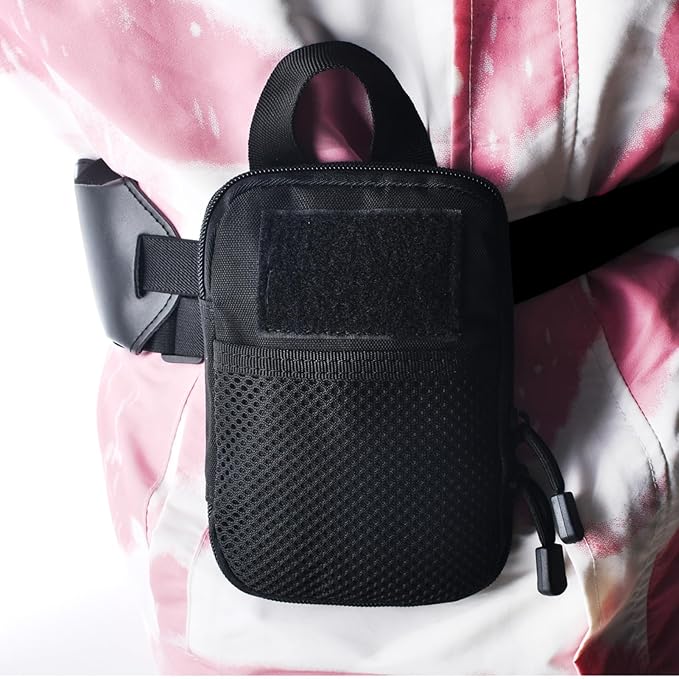 Azarxis Molle Pouches, Tactical Compact EDC Small Utility Pouch Waist Bags Sundries Storage Admin Organize Gear Gadget for Military Backpack