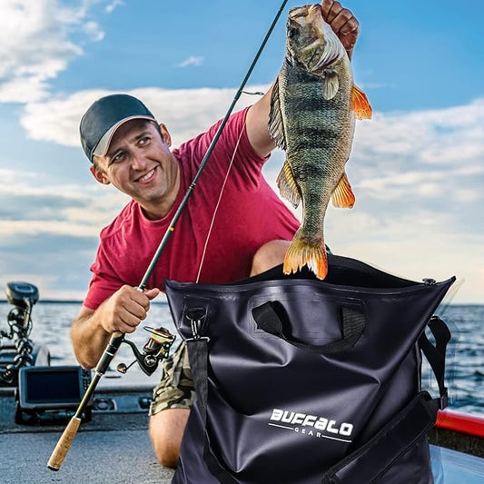 Buffalo Gear Fish Bag with Airtight Waterproof Zipper