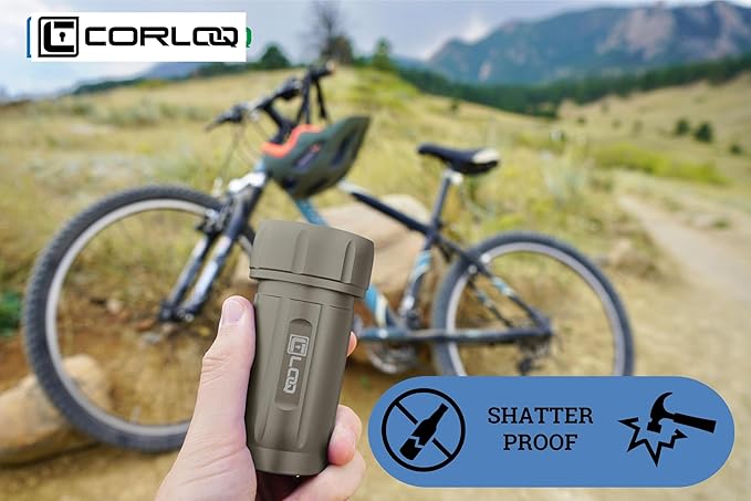 EDC120 Rugged Waterproof EDC Survival Tactical Storage Container, Zytel