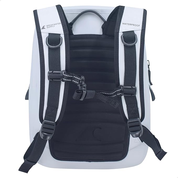 Breakwater Supply™ 100% Waterproof Submersible Backpack, Laptop Bag, Airtight Zippers | Travel Outdoors | Fogland 25L 20L 15L