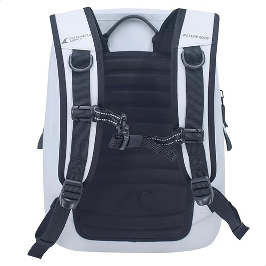 Breakwater Supply™ 100% Waterproof Submersible Backpack, Laptop Bag, Airtight Zippers | Travel Outdoors | Fogland 25L 20L 15L