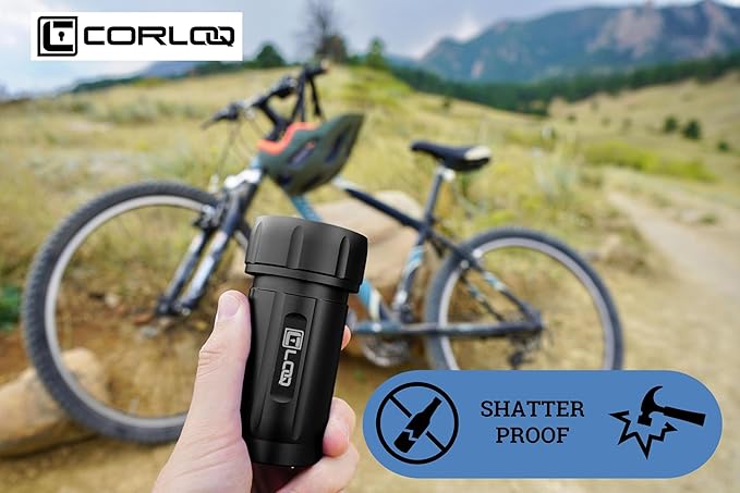 EDC120 Rugged Waterproof EDC Survival Tactical Storage Container, Zytel