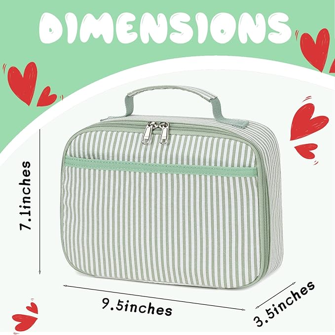 CAMTOP Lunch Box Kids Insulated Lunch Bag Small Cooler Thermal Meal Thermal lunchbox for Girls Boys School Picnics