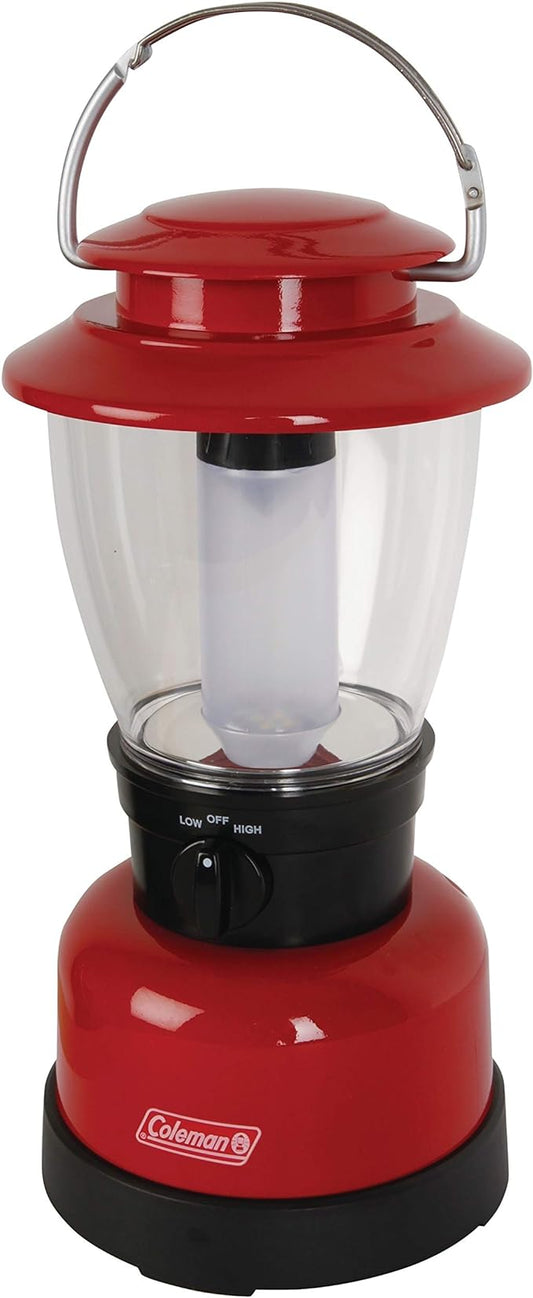Coleman 4D Battery-Powered Personal LED Lantern, Water & Impact-Resistant with Carabiner Handle, Shines Up to 700 Lumens, Outdoors Camping Essentials