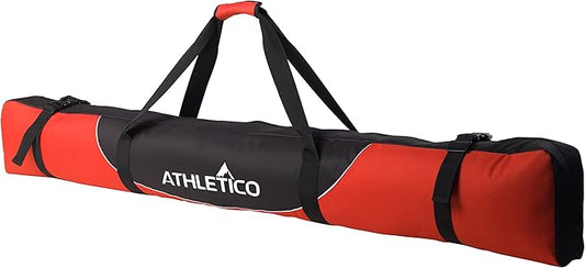 Athletico Mogul Padded Ski Bag - Fully Padded Single Ski Travel Bag