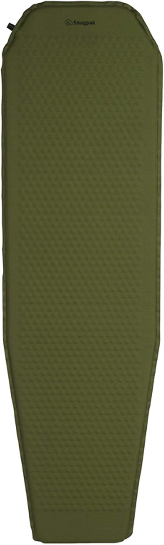 Snugpak Basecamp Ops Self Inflating Maxi Mat with Non-Slip Bottom, Olive
