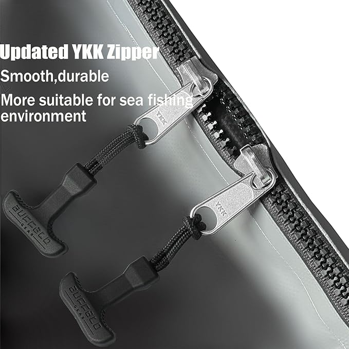 Buffalo Gear Insulated Fish Cooler 60in 71in 116in Large Kill Bag - Portable Waterproof, Keeps Ice-cold More Than 24 Hours