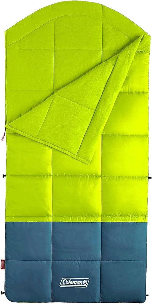 Coleman Kompact Sleeping Bag, Indoor/Outdoor Lightweight Sleeping Bag for Adults, 20°F/30°F/40°F Options for Camping, Hiking, Backpacking with Included Compression Sack