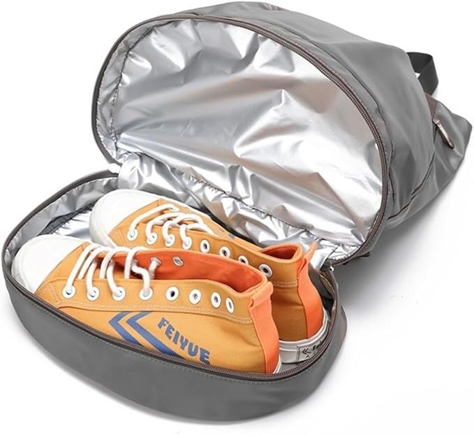 Swimming Bag Dry Wet Separation Female Sports Fitness Bag Waterproof Travel Storage Bag Yoga Bag Travel Backpack (black)