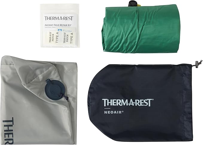 Therm-a-Rest NeoAir Venture Camping and Backpacking Sleeping Pad, Pine, Regular - 20 x 72 Inches