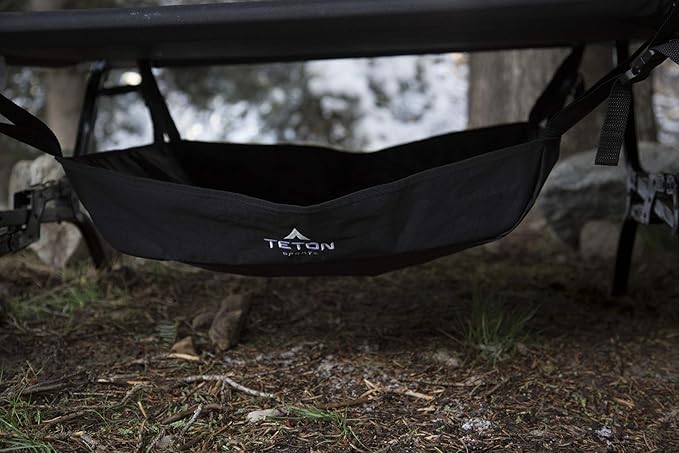 Teton Sports Cot Accessories - Keep Everything Clean, Off The Ground and Handy. Think of It As Your Cot Caddie. These Items Make Cot Camping Even Better.