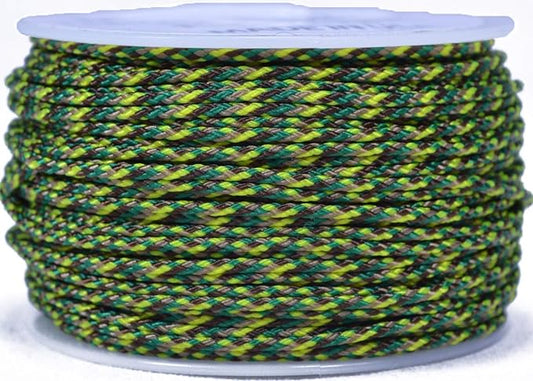 BORED? PARACORD! Nylon Micro Cord - 125 or 1000 Foot Spool Options - 70+ Colors and Patterns - 1.18mm Cord