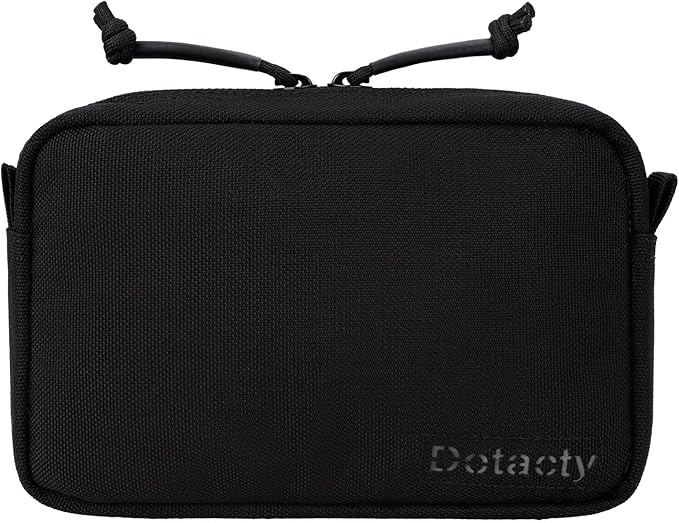 Tactical Belt Pouch EDC Waist Bag MOLLE Admin Pocket Modular Medical Kit Organizer Phone Holster Vest Pack Nylon Utility Zipper Wallet Small Gear Tool Carrier for Men Women Camping Hiking