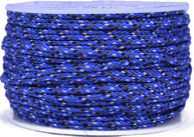 BORED? PARACORD! Nylon Micro Cord - 125 or 1000 Foot Spool Options - 70+ Colors and Patterns - 1.18mm Cord