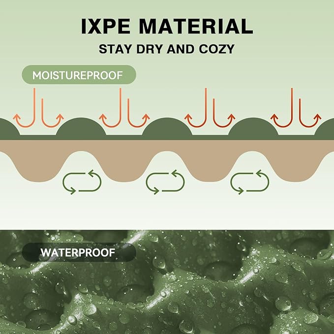 Foam Seat Mat for Camping, Foldable Seat Pat Cushion,Waterproof IXPE Sitting Pad for Outdoor Camping, Stadium,Backpacking Travel,Hikking,Picnic,Stadiums and Bleachers