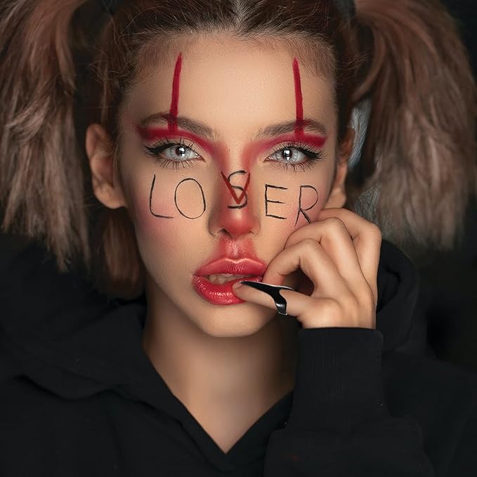 Beaupretty 8Pcs Halloween Costume Claws Fake Nail Rings Metal Gothic Punk Full Finger Rings Fingertip Nail Art Decoration Halloween Party Favor