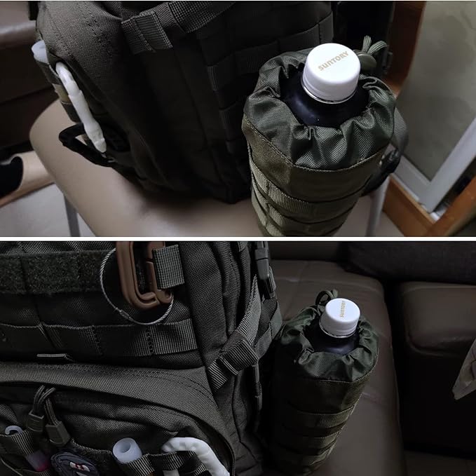 Azarxis Molle Pouches, Tactical Compact EDC Small Utility Pouch Waist Bags Sundries Storage Admin Organize Gear Gadget for Military Backpack