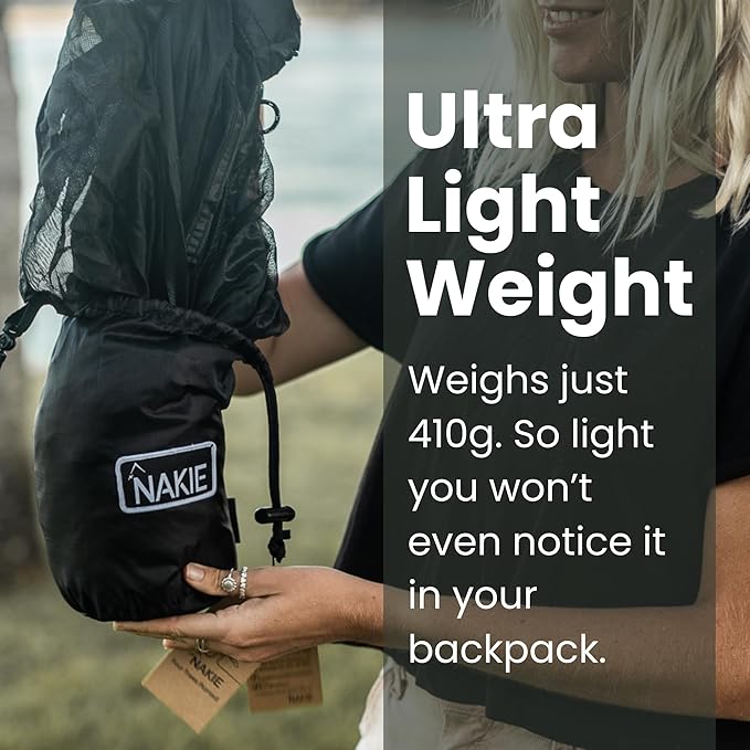 Bug Net - Eco Conscious. Compact, Light Weight Portable, Camping, Travel and Hiking, Mosquito Net, Hammock Bug Net