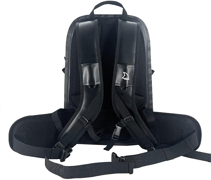 Eco-Friendly Dry Backpack Dry Bag with removable waist strap. Comfortable, extremely durable, and 30L size.