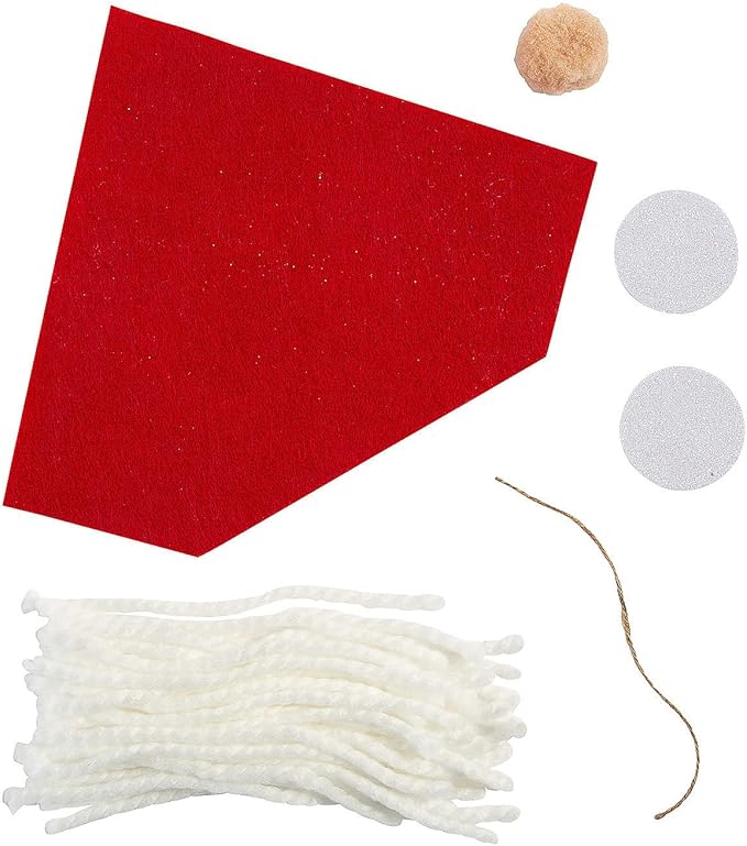 Christmas Gnome Door Sign Craft Kit - 16" | Red | 1 Set