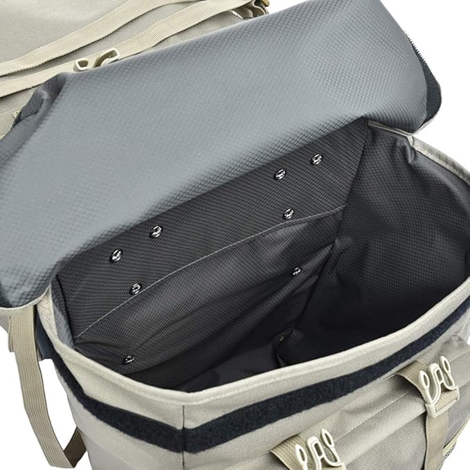 50L Bike Panniers Bicycle Commuting Bag Waterproof Saddle Bags with Rain Cover for Bicycle Rear Rack Carrier, Support for Width Less Than 7 inches Bike Rack