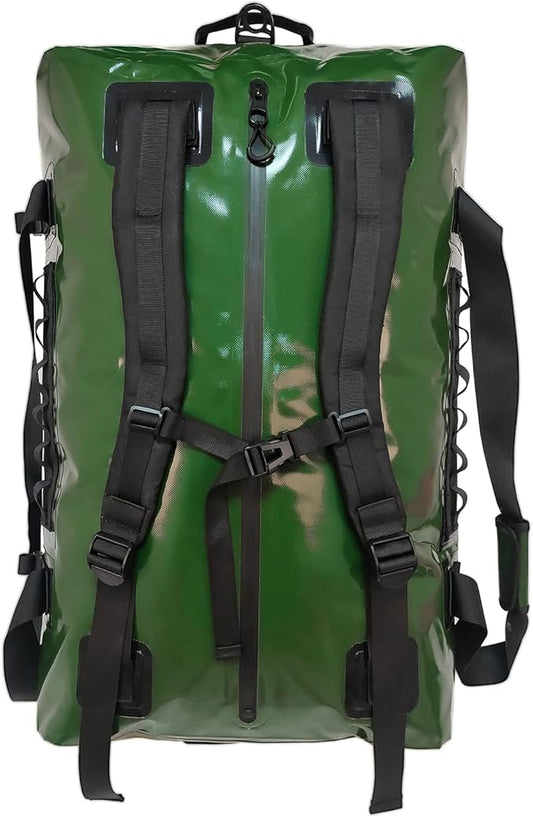 Buffalo Gear Waterproof Duffel Bag Waterproof Duffle Bag 120L Large Dry Bag to Keep Your Gear Dry for Travel Hunting Camping Boating Motorcycling
