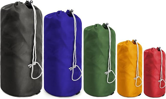 BeeGreen Stuff Sack for Backpacking Drawstring Storage Bag with Dust Flap