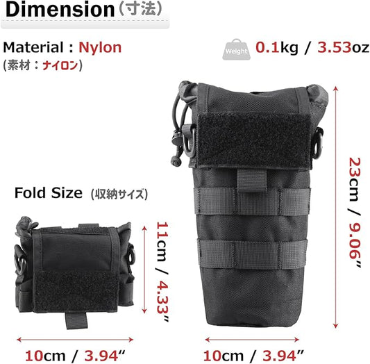 Azarxis Molle Pouches, Tactical Compact EDC Small Utility Pouch Waist Bags Sundries Storage Admin Organize Gear Gadget for Military Backpack