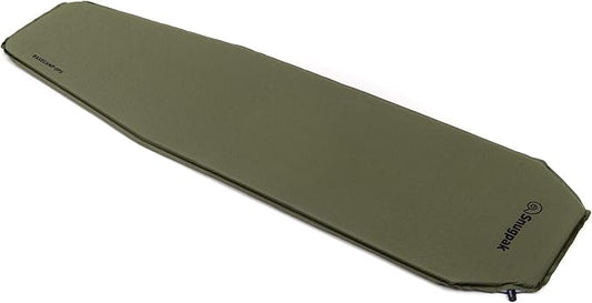 Snugpak Basecamp Ops Self Inflating Maxi Mat with Non-Slip Bottom, Olive