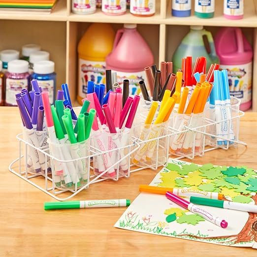 Colorations Air-Tight, No-Mess Paint Cups for Kids Paints, Set of 10, Essential Paint Supply, Kids Painting Cups, No Spill Painting, Kids Paint Cups, Homeschool, Homeschool Use, Paint Pots