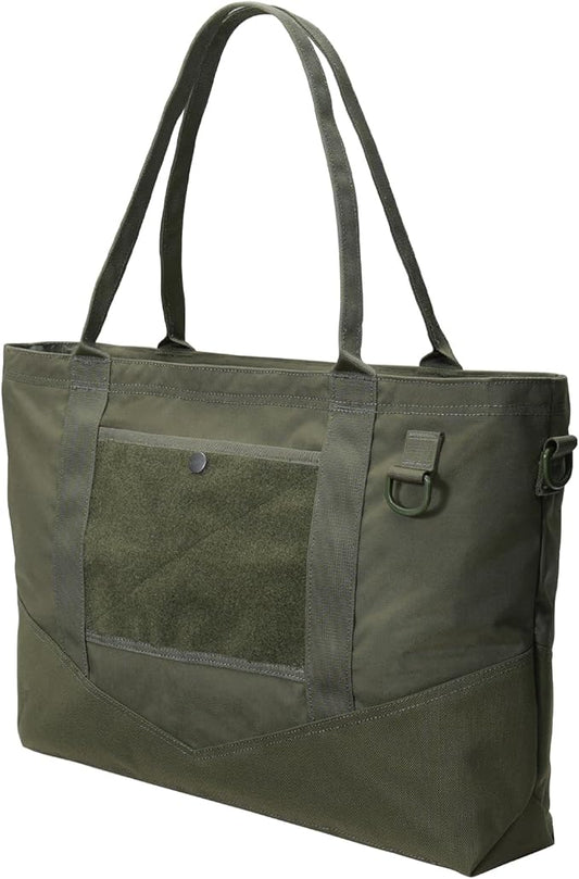 IDOGEAR Tactical Handheld Tote Pouch Multiuse Zipper Storage Bag Portable EDC Organizer For Camping Traveling Gym Commute