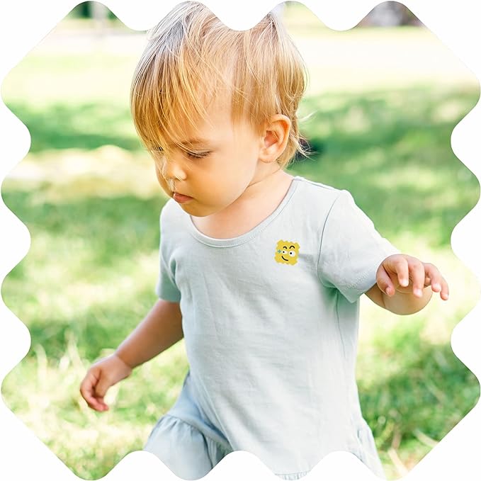 BuzzPatch Mosquito Patch Stickers for Kids (60 Pack) - All Natural, Plant Based Ingredients, Non-Toxic, DEET Free, Citronella Essential Oil Insect Patches, for Toddlers, Babies, Children (2)