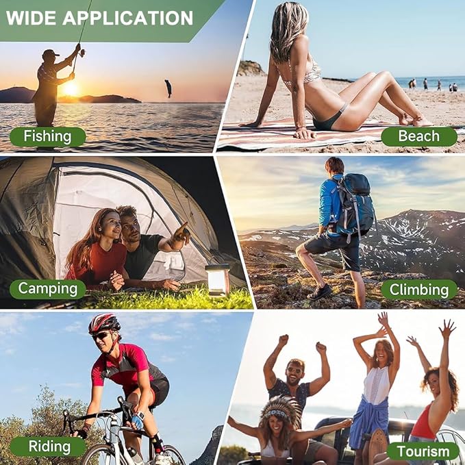 Solar Portable Shower for Camping 5 Gallon/20L - Solar Powered Camp Shower Bag with Switchable Shower Head and Detachable Hose for Camping, Backpacking, RV Travel