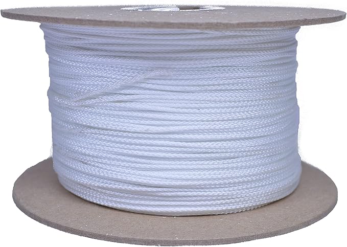 BORED? PARACORD! Nylon Micro Cord - 125 or 1000 Foot Spool Options - 70+ Colors and Patterns - 1.18mm Cord