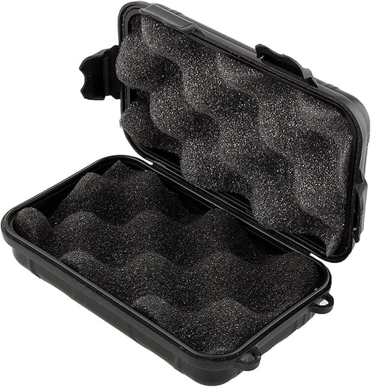 QqmoraStorage Case , Portable Sealed Case Impact Wear Shockproof Box GoodPerformance Save Dry for Camping Fishing