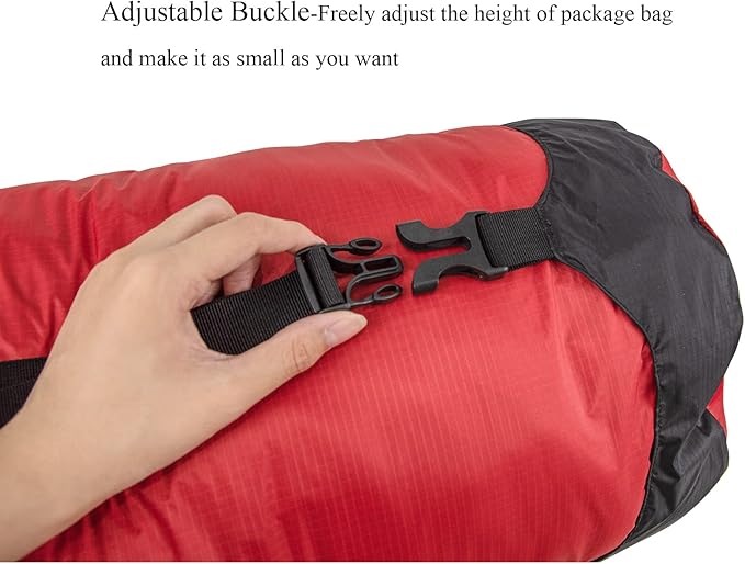 Compression Stuff Sack, 5L/8L/18L/25L/35L Lightweight Sleeping Bags Storage Compression Sack, More 40% Storage for Camping, Hiking, Backpacking Trip