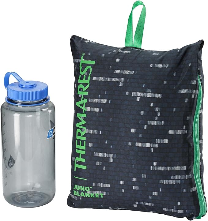 Therm-a-Rest Juno Insulated Camping and Backpacking Blanket, Warp Speed Print