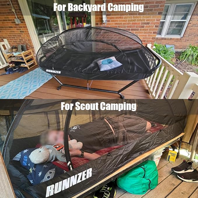 Single Pop up Portable Mosquito Camping Net Tent