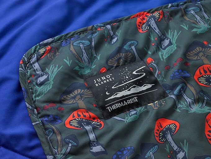 Therm-a-Rest Juno Insulated Camping and Backpacking Blanket, Fun Guy Print