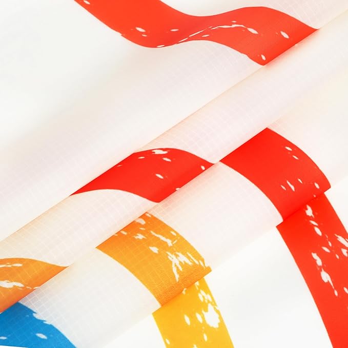 Beach Blanket Waterproof Sandproof, Extra Large Sand Free Beach Mat, Big Compact Lightweight Quick Drying Picnic Blanket with 4 Stakes & Pockets for Camping, Travel, Hiking, Essentials for Outdoor