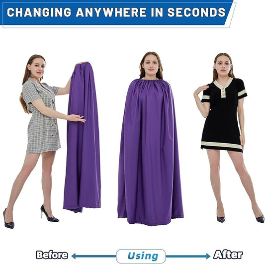 Portable Changing Room Tent - Cover Up for Changing Clothes, Suited for Beach, Car, Boat & Dancers - 3.94ft Length