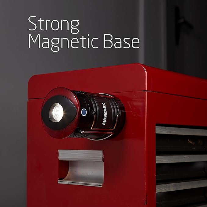 EVEREADY 360 LED Camping Lantern (2-Pack), Collapsible LED Lanterns, Rugged Survival Kits for Hurricane, Emergency Light for Storm, Outages, Outdoor Portable Lanterns