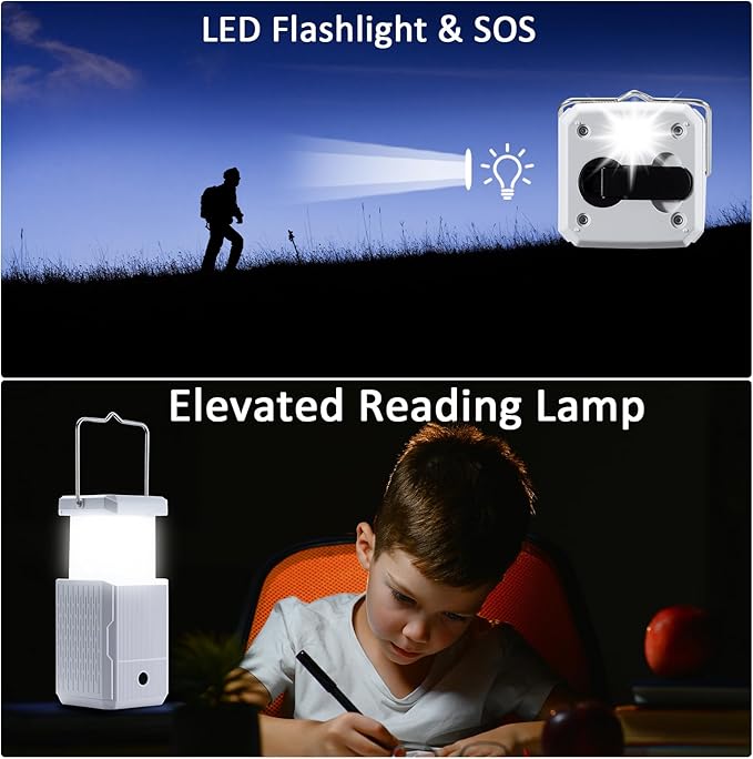 camping lantern white (White), HY-236TD