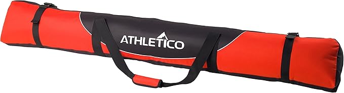 Athletico Mogul Padded Ski Bag - Fully Padded Single Ski Travel Bag