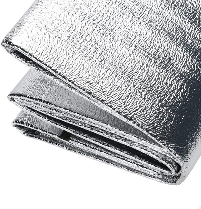 Camping Mat Foam Foil Blanket for Camping Foam Pad Insulating Foil Mat Sleeping Tent Pad Thermal Aluminum Camping mat for Reflecting Heat