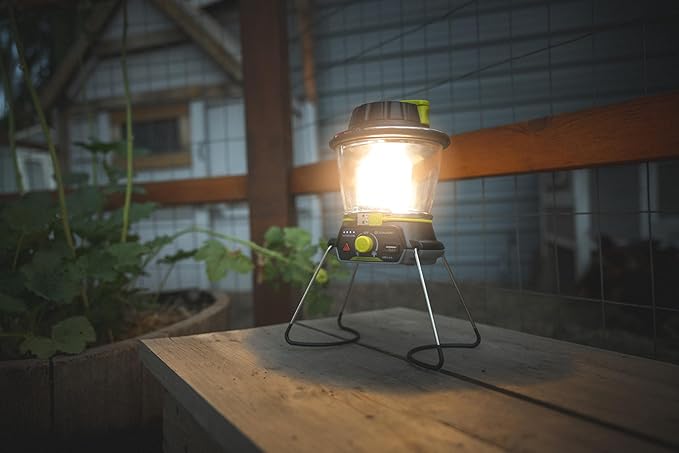 Lighthouse 600 Multi Functional Adjustable Light Perfect for Camping, Outdoor Events, or Emergency use Lumens USB Charging of Phones and Small Devices Long-Lasting Lithium Battery.