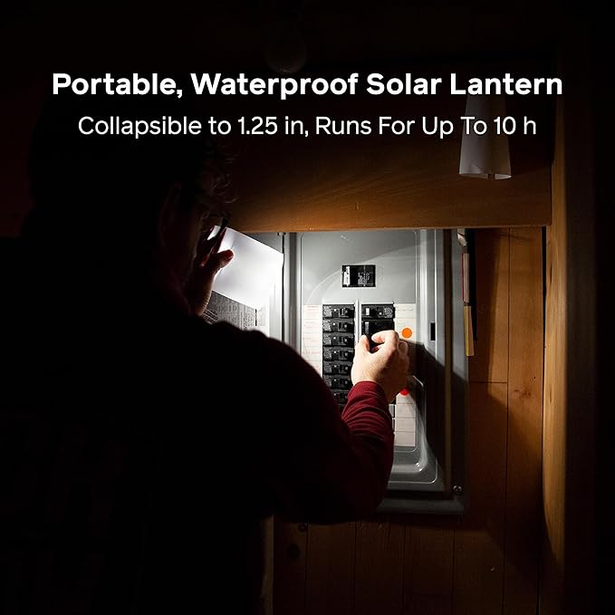 BioLite Luci Emergency Inflatable, Rechargeable Solar Lantern