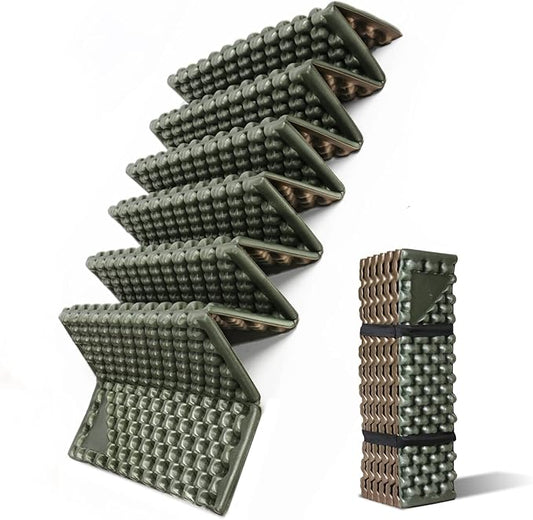 Foam Camping Pads for Hiking, Ultralight Closed Cell Mattress, Waterproof Soft Mat for Adults, Wide Picnic Yoga Mats, Folding Sleeping Pad for Outdoor Backpacking