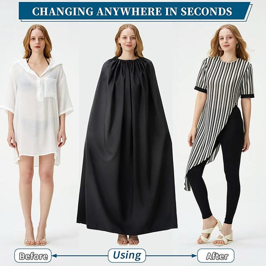 Portable Changing Room Changing Tent for Dancer Instant Dressing Cover Ups Privacy Shelters for Beach Car Boating Taking Photo, 4.59ft Length