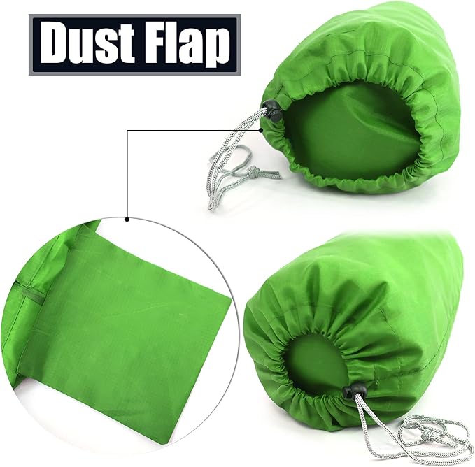 BeeGreen Stuff Sack for Backpacking Drawstring Storage Bag with Dust Flap